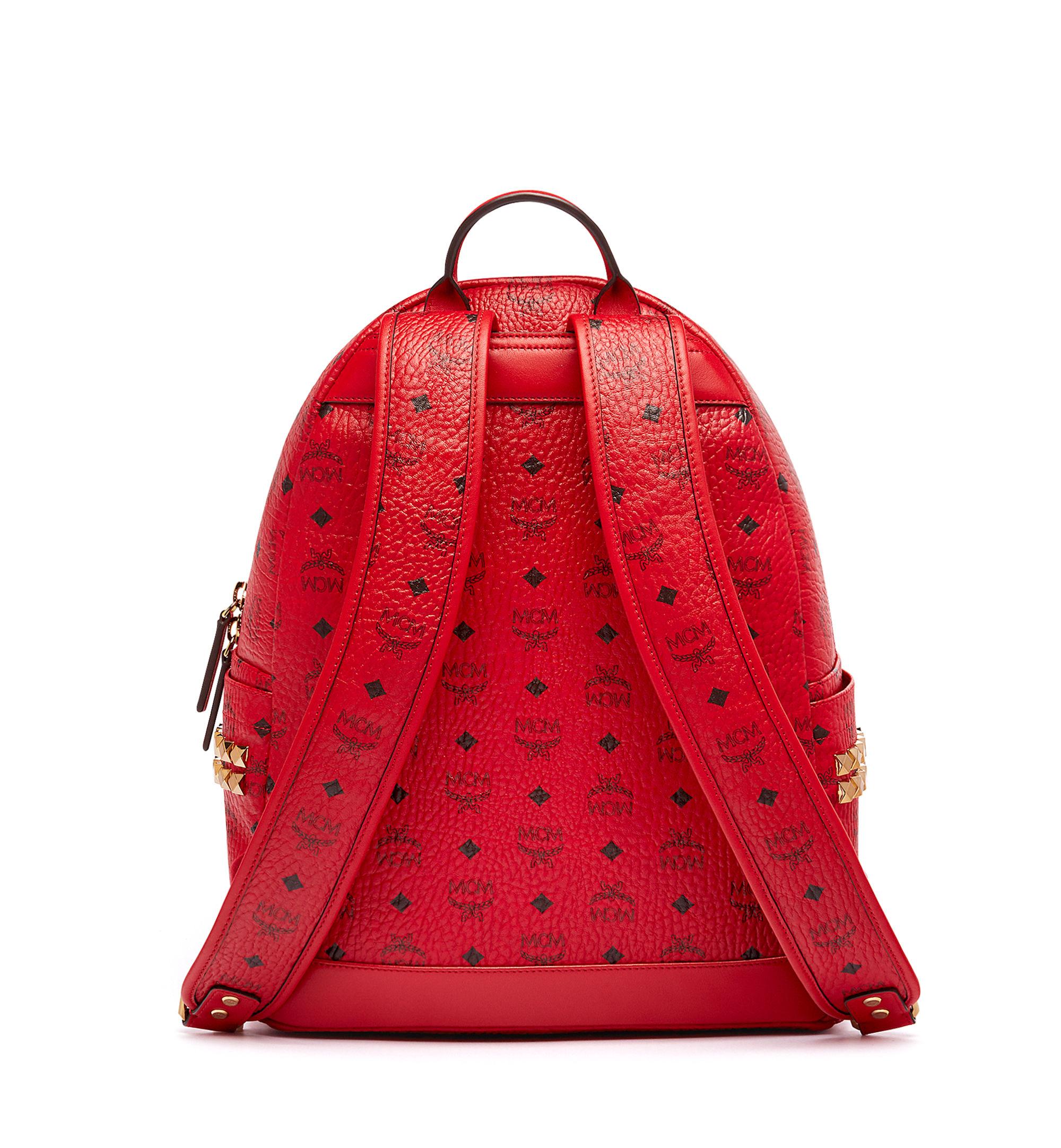 Red Mcm Bag With Pouch Keweenaw Bay Indian Community